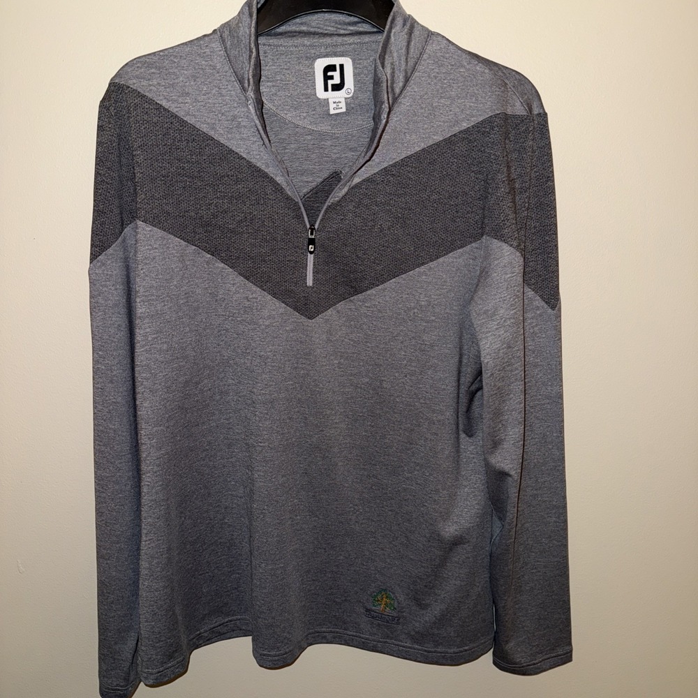 FootJoy 1/4 Zip Pullover‎ Women's Large Performance Vented Golf Talamore Logo